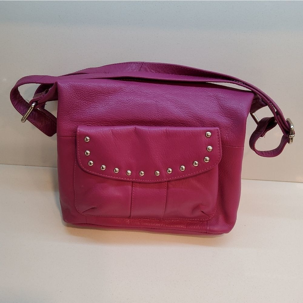 Marco Avane Leather Crossbody Bag